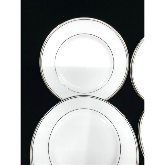 4 Waterford Kilbarry Platinum Bread & Butter Plates 6" Fine Bone China 2103489 - Picture 4 of 10